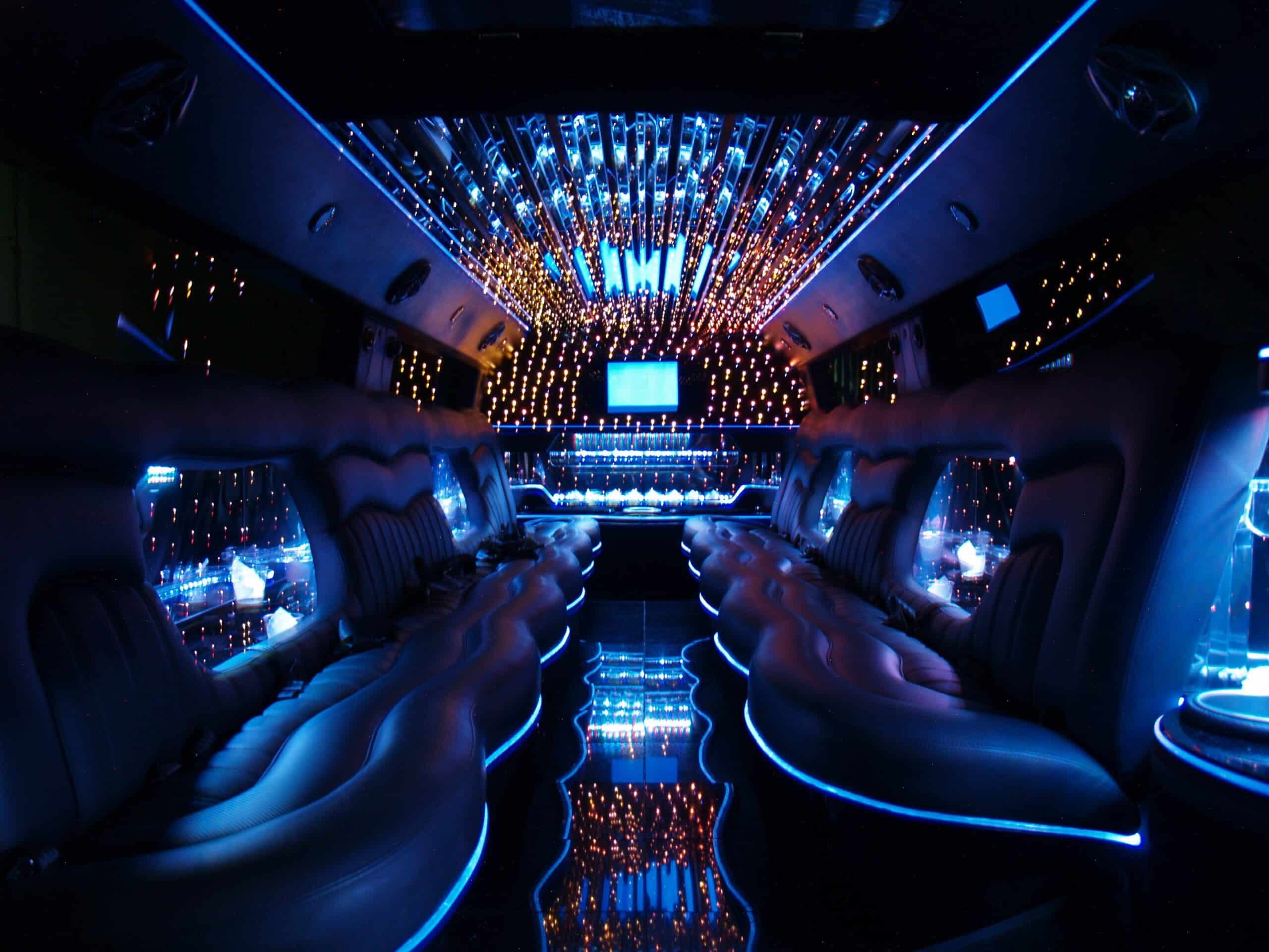 Hummer Stretch Limo Interior
