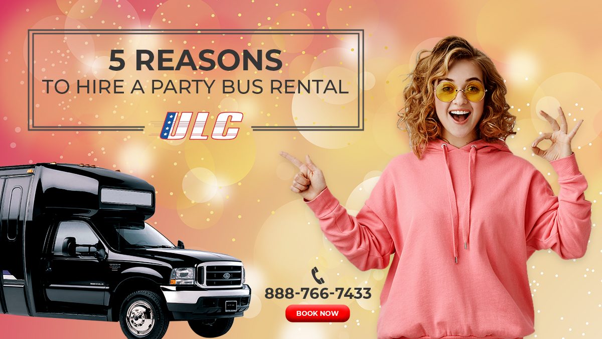 Hire party bus rental